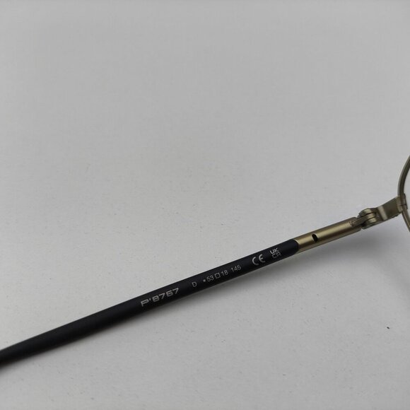 🕶️Made in Italy! Porsche Design P8767 Titanium Eyeglasses 53/18 145 /EUM168🕶️ - Picture 5 of 11